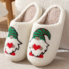 Load image into Gallery viewer, Christmas Cartoon Pattern Fuzzy Slippers | NCS