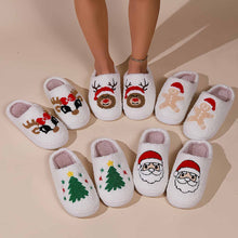 Load image into Gallery viewer, Christmas Cartoon Pattern Fuzzy Slippers | NCS