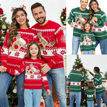 Load image into Gallery viewer, Christmas Reindeer Jacquard Family Matching Sweater | NCS