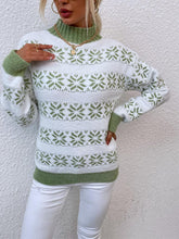 Load image into Gallery viewer, Christmas Snowflake Jacquard Sweater | NCS
