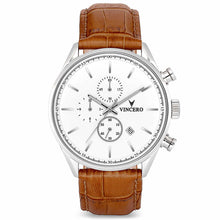 Load image into Gallery viewer, The Chrono S2 - Silver/Tan