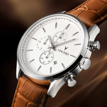 Load image into Gallery viewer, The Chrono S2 40mm - Silver/Tan