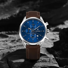 Load image into Gallery viewer, The Chrono S2 - Blue/Brown