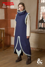 Load image into Gallery viewer, Dungeons & Dragons Cleric Tabard Blue/Ice Blue