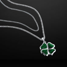 Load image into Gallery viewer, Clover Pendant - Malachite