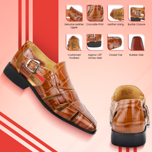 Load image into Gallery viewer, Bidwill Genuine Leather Fisherman Flat Sandals