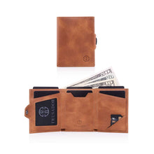 Load image into Gallery viewer, Verona Front Pocket Trifold Leather Wallet