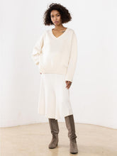 Load image into Gallery viewer, Colorful Loose Fit V-Neck Long Sleeve Sweater | NCS
