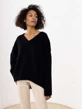 Load image into Gallery viewer, Colorful Loose Fit V-Neck Long Sleeve Sweater | NCS