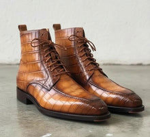 Load image into Gallery viewer, Style: Combat-Cognac