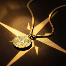 Load image into Gallery viewer, Compass Pendant - 14K Gold