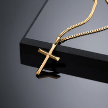 Load image into Gallery viewer, Cross Pendant - 14K Gold