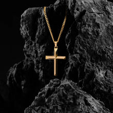 Load image into Gallery viewer, Cross Pendant - 14K Gold
