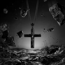 Load image into Gallery viewer, Crucifix Pendant - Stealth