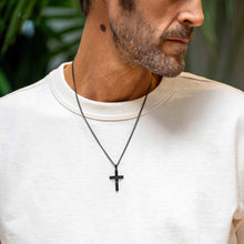 Load image into Gallery viewer, Crucifix Pendant - Stealth