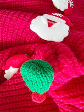 Load image into Gallery viewer, Cute 3D Santa Claus Christmas Knit Sweater | NCS