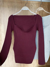 Load image into Gallery viewer, Square Collar Irregular Long Sleeve Woman Sweaters | NCS
