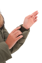Load image into Gallery viewer, Genuine Fur Trim Bio-Down Fill Coat