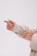 Load image into Gallery viewer, Genuine Polar Fox Fur Down Insulated Parka in Ivory