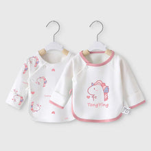 Load image into Gallery viewer, Cotton Half-Back Outfit for Newborns (0-2 Months) - # BAAA71710004