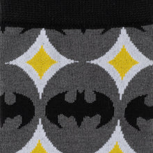 Load image into Gallery viewer, DC Batman Circle Gray Black Men's Socks