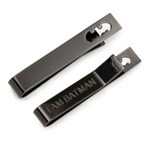 Load image into Gallery viewer, DC Batman I Am Batman Black Tie Bar