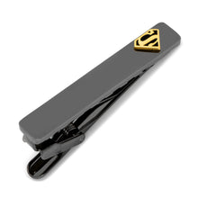 Load image into Gallery viewer, DC Superman Black and Gold Tie Clip