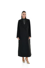 Load image into Gallery viewer, Aria Cashmere Blend Coat in Black