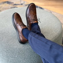 Load image into Gallery viewer, Men's Don Giovanni Wingtips - Brown