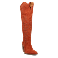 Load image into Gallery viewer, Dingo Primadonna - Women's Suede Leather Cowgirl Boots