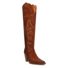 Load image into Gallery viewer, Dingo Primadonna - Women's Suede Leather Cowgirl Boots