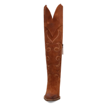 Load image into Gallery viewer, Dingo Primadonna - Women's Suede Leather Cowgirl Boots