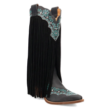 Load image into Gallery viewer, Dingo Tequila Sunrise - Women's Suede Leather Cowgirl Boots
