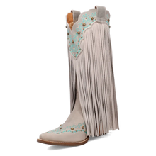 Load image into Gallery viewer, Dingo Tequila Sunrise - Women's Suede Leather Cowgirl Boots