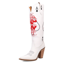 Load image into Gallery viewer, Dingo Ace of Spades - Women's Leather Cowgirl Boots