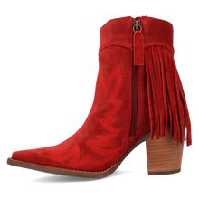 Load image into Gallery viewer, Dingo Wild Sage - Women's Suede Leather Booties