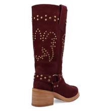 Load image into Gallery viewer, Dingo Troubadour - Women's Suede Leather Cowgirl Boots