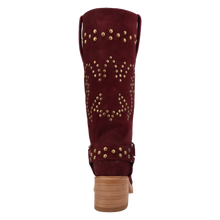 Load image into Gallery viewer, Dingo Troubadour - Women's Suede Leather Cowgirl Boots