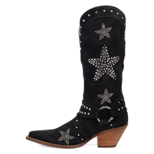 Load image into Gallery viewer, Dingo Lucky Stars - Women's Suede Cowgirl Boots