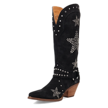 Load image into Gallery viewer, Dingo Lucky Stars - Women's Suede Cowgirl Boots