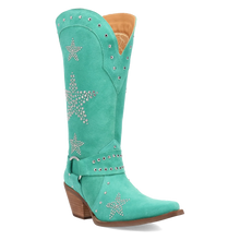 Load image into Gallery viewer, Dingo Lucky Stars - Women's Suede Cowgirl Boots