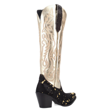 Load image into Gallery viewer, Dingo Take No Bull - Women's Calf Hair Cowgirl Boots