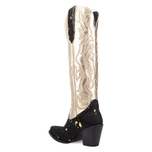 Load image into Gallery viewer, Dingo Take No Bull - Women's Calf Hair Cowgirl Boots