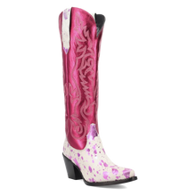 Load image into Gallery viewer, Dingo Take No Bull - Women's Calf Hair Cowgirl Boots