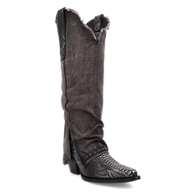 Load image into Gallery viewer, Dingo Shabby - Women's Denim Cowgirl Boots