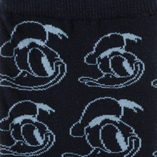 Load image into Gallery viewer, Disney Donald Duck Patterned Blue Socks and Mickey Mouse Blue Lapel Pin Gift Set
