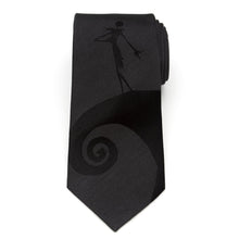 Load image into Gallery viewer, Disney The Nightmare Before Christmas Jack Skellington Black Men's Tie