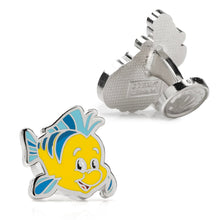 Load image into Gallery viewer, Disney The Little Mermaid Flounder & Sebastian Cufflinks