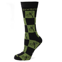 Load image into Gallery viewer, Disney Goofy Check Socks and Mickey Mouse Blue Lapel Pin Gift Set
