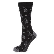 Load image into Gallery viewer, Disney Goofy Socks & Mickey Mouse Blue Lapel Pin Gift Set